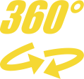 spin 360&deg;