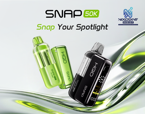 HQD SNAP 50K: Magnetic Modular Disposable – Lasting Enjoyment & Instant Flavor Switch